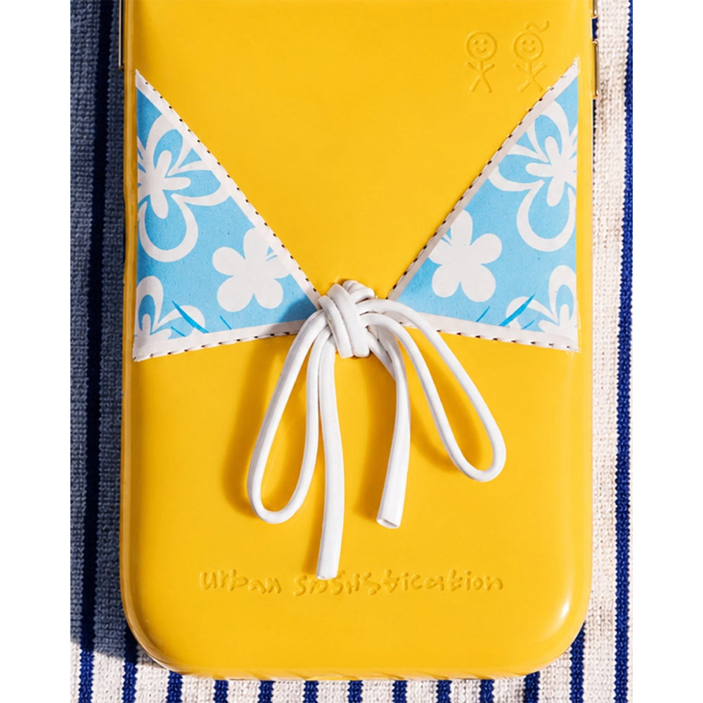The Dough Case (Blue Bikini Top)