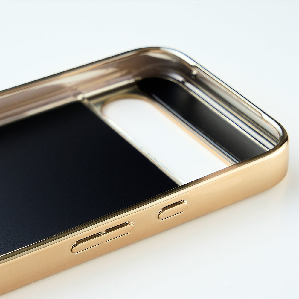 【GooglePixel 8a】Glass Shell(Gold)