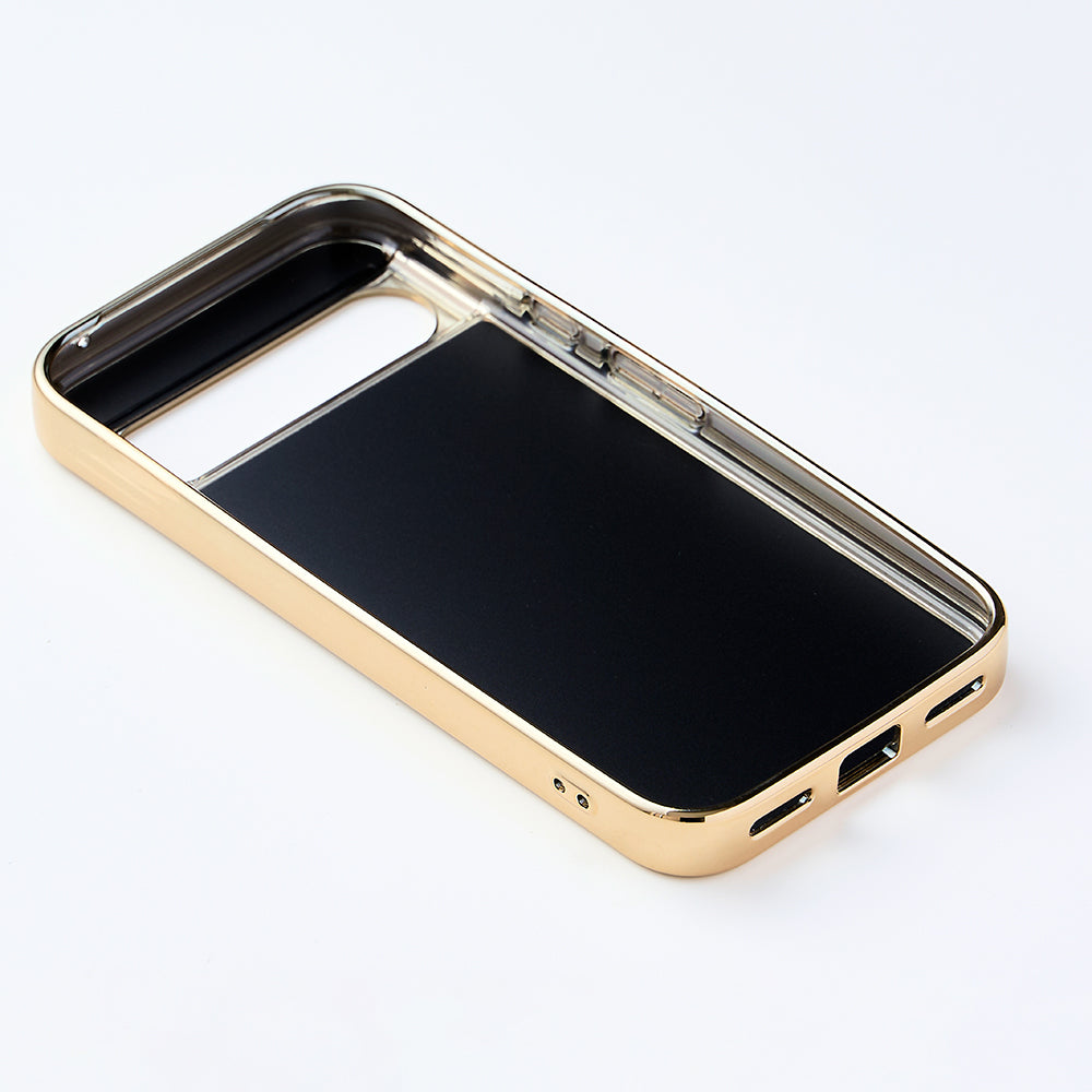 【GooglePixel 8a】Glass Shell(Gold)