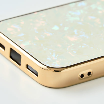 【GooglePixel 8a】Glass Shell(Gold)