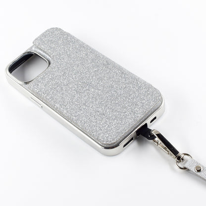 【iPhone15/14/13 ケース】Cross Body Case Duo (shine silver)