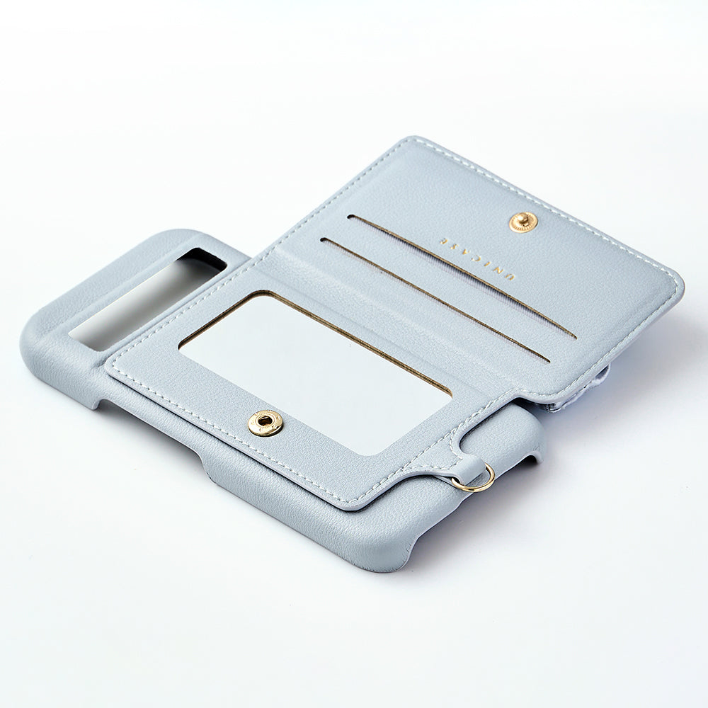 【GooglePixel 8a】Classy Scrunchie Case (pale blue)