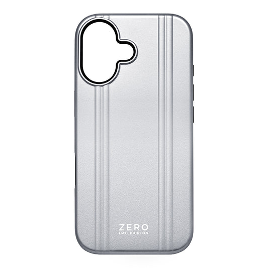 ZERO HALLIBURTON Hybrid Shockproof Case (Matte Silver)