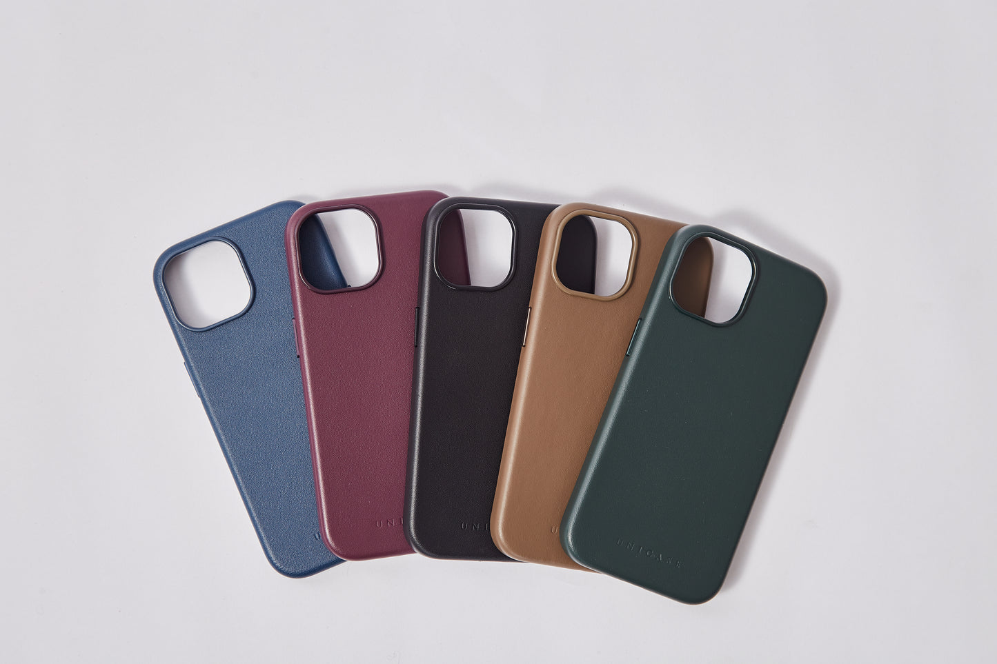 【iPhone15 Pro】Leather Plain Case(purple)