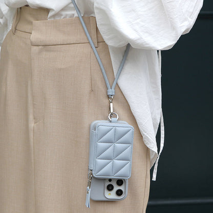 Mag Shoulder Mini Wallet (pale blue)