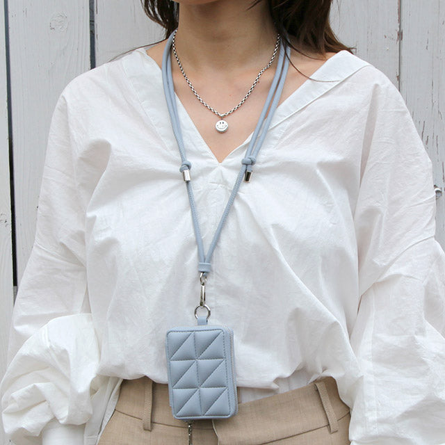 Mag Shoulder Mini Wallet (pale blue)