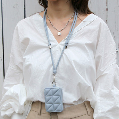 Mag Shoulder Mini Wallet (pale blue)