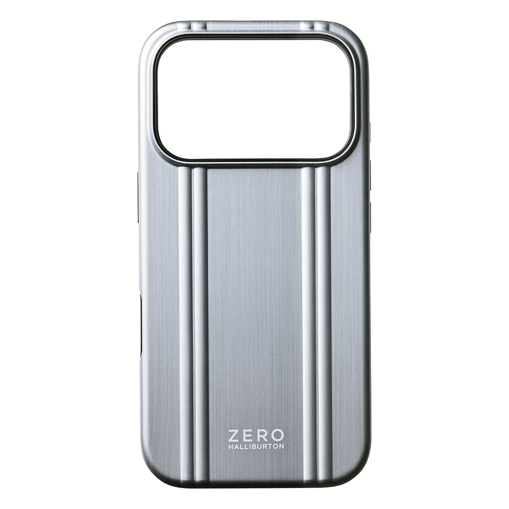 ZERO HALLIBURTON Hybrid Shockproof Case (Matte Silver)