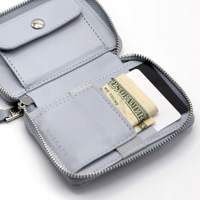 Mag Shoulder Mini Wallet (pale blue)