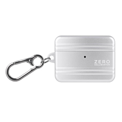 ZERO HALLIBURTON AirPods Pro3 Shockproof Case (Matte Silver)
