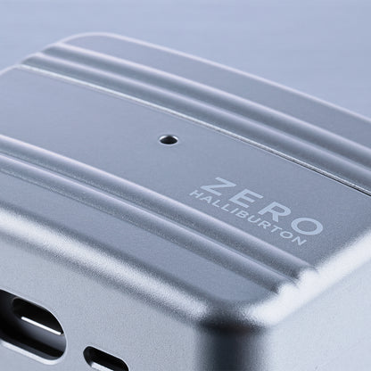 ZERO HALLIBURTON AirPods Pro3 Shockproof Case (Matte Silver)