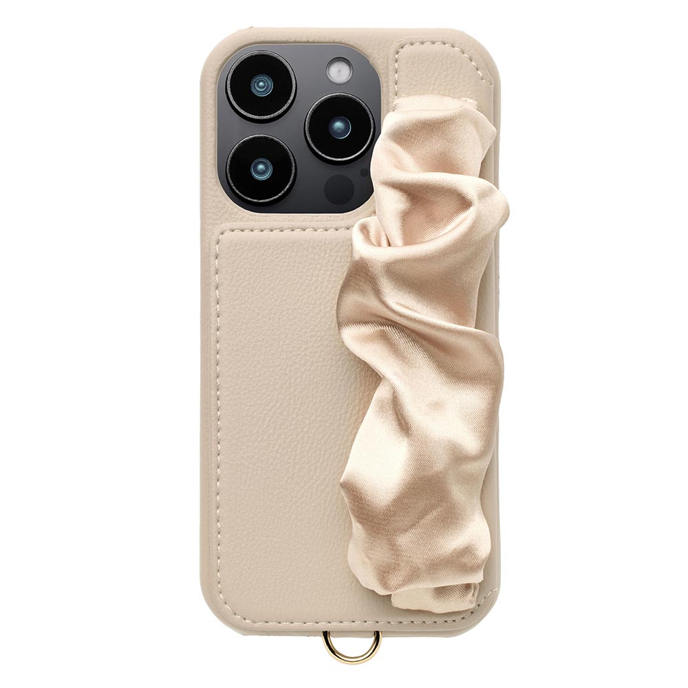 Classy Scrunchie Case (beige)