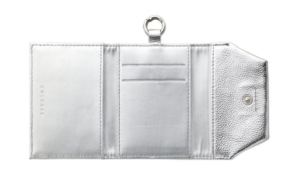 Mag Shoulder Card Wallet (silver)