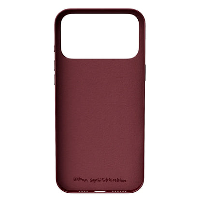 THE PUFFER CASE (DARK CHERRY)