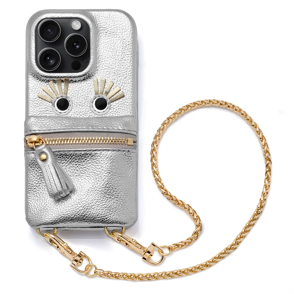 follow me case (silver)