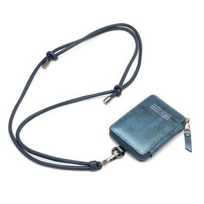 Rimpa Mag Coin Case with Shoulder Strap(ブルー)