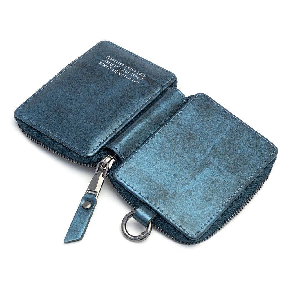 Rimpa Mag Coin Case with Shoulder Strap(ブルー)