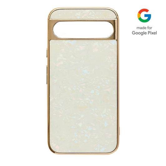 【GooglePixel 8a】Glass Shell(Gold)