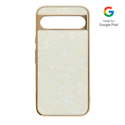 【GooglePixel 8a】Glass Shell(Gold)