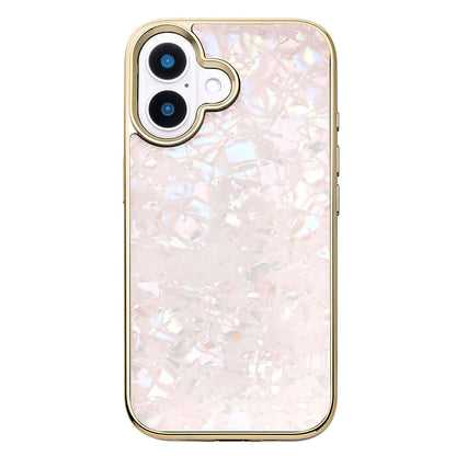 Glass Shell Case (pink)