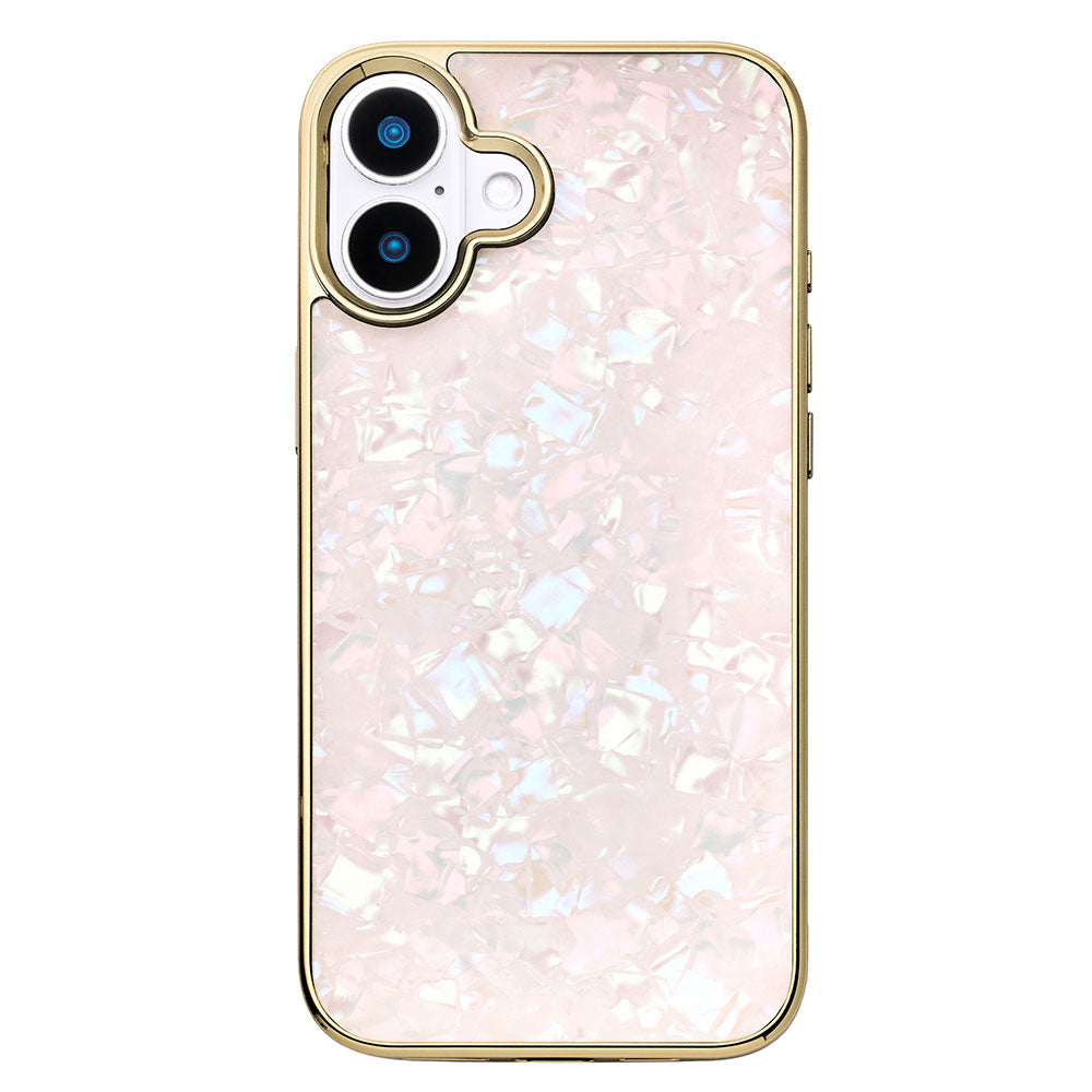 Glass Shell Case (pink)