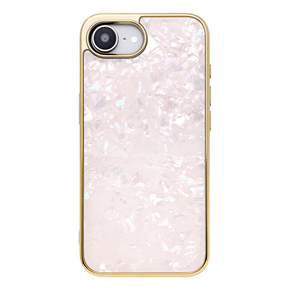 Glass Shell Case (pink)