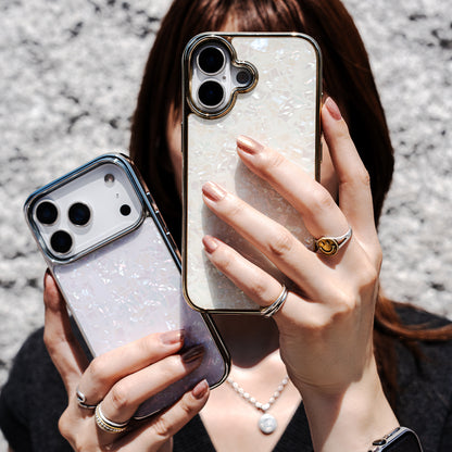 Glass Shell Case (lilac)