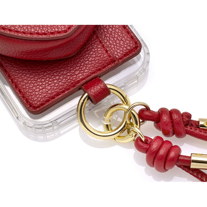 heart charm mag case (black)