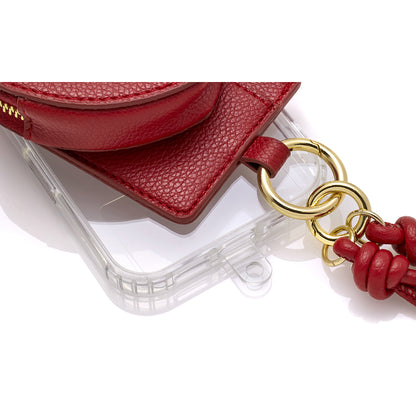 heart charm mag case (black)