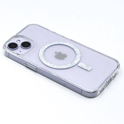 Glitter mag clear case