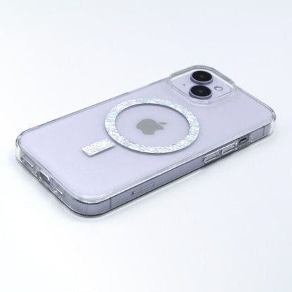 Glitter mag clear case
