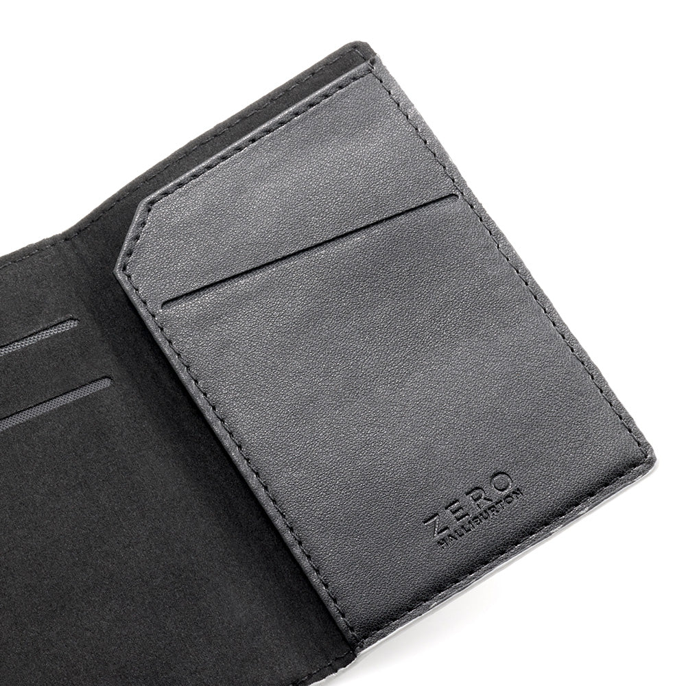 Leather Mag Card Case (Silver)