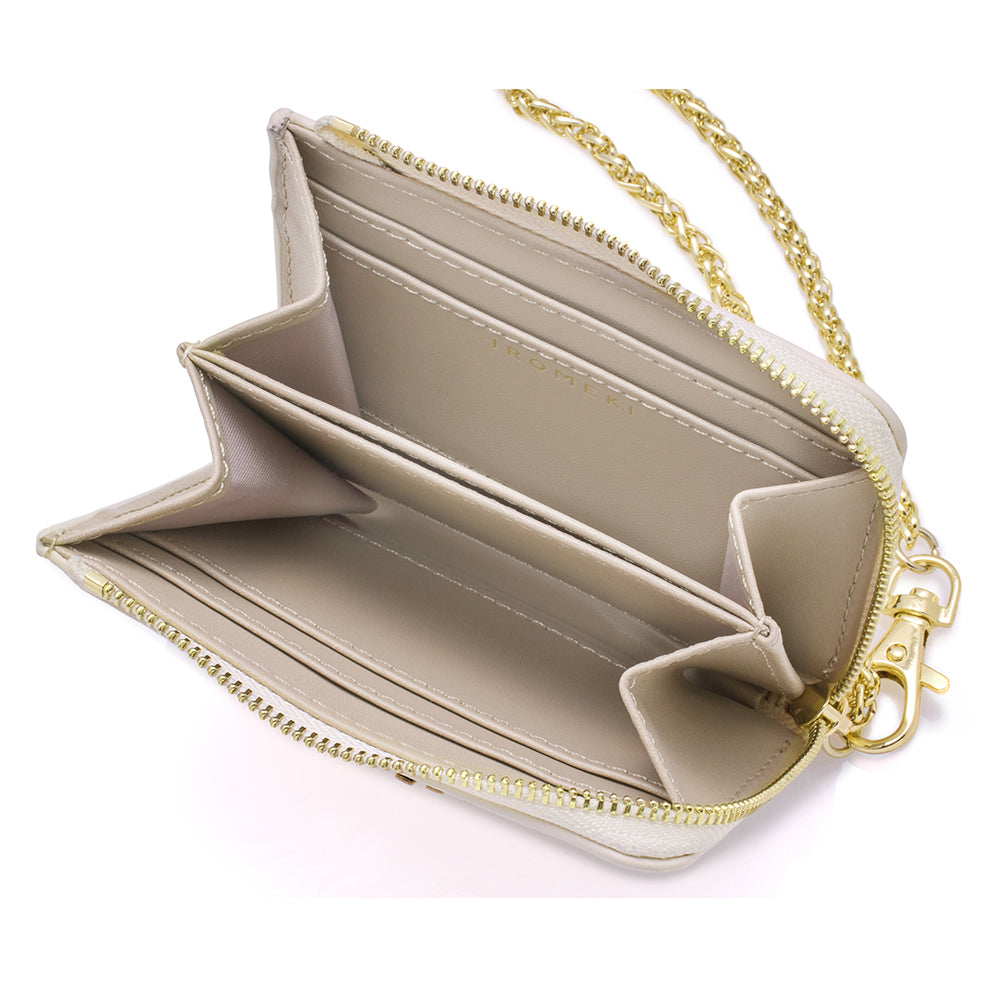 follow me mini wallet (ivory)