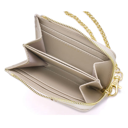 follow me mini wallet (ivory)