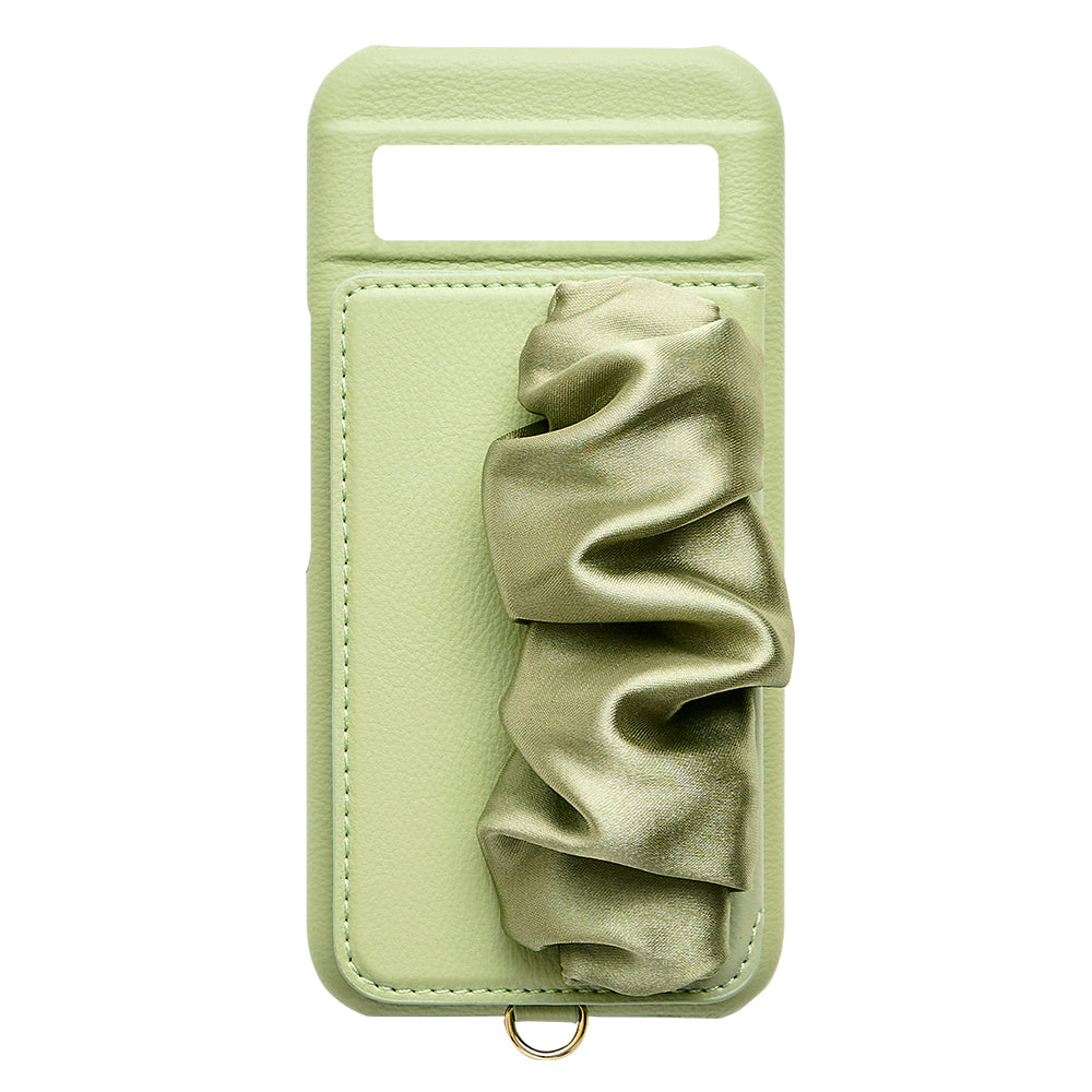 【GooglePixel 8a】Classy Scrunchie Case (mint)