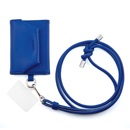 Mag Shoulder Card Wallet (blue)