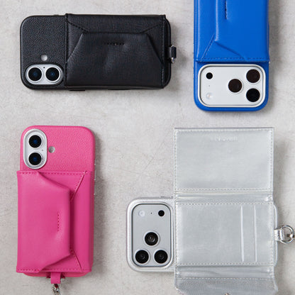 Mag Shoulder Card Wallet (black)
