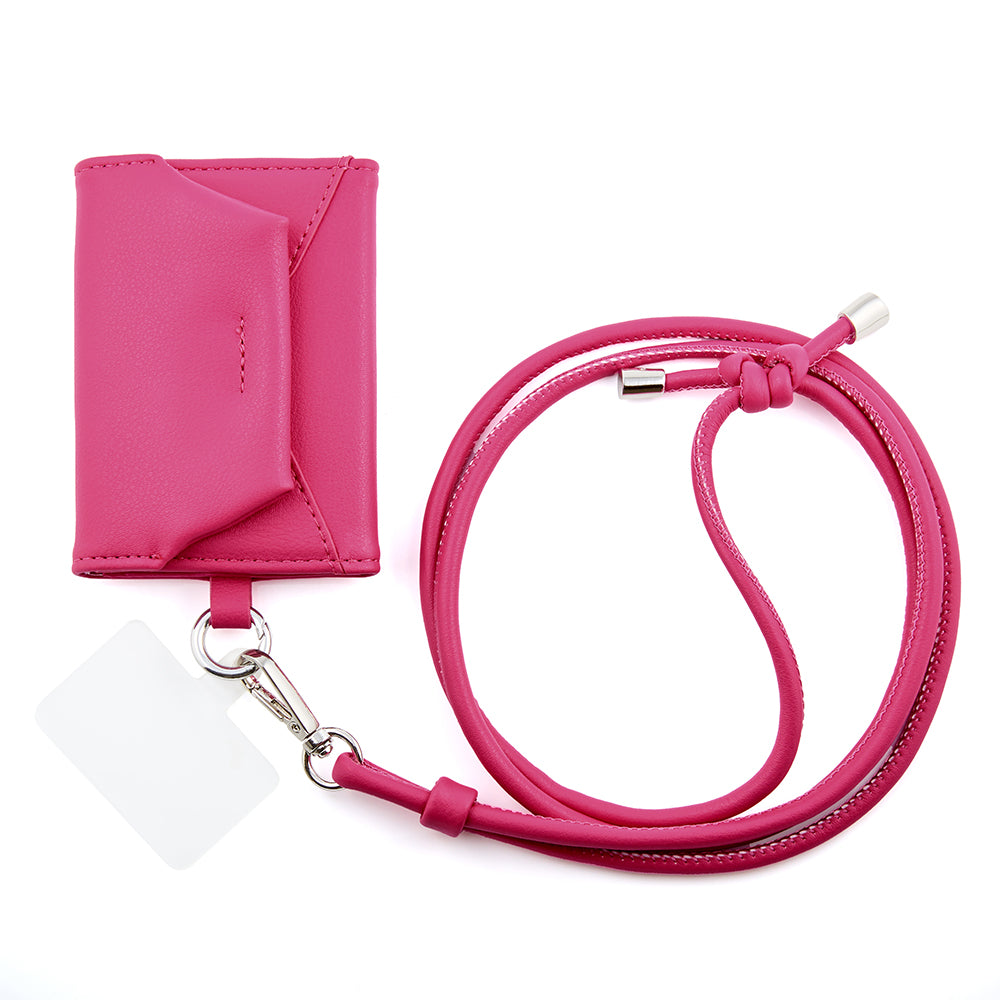 Mag Shoulder Card Wallet (pink2)