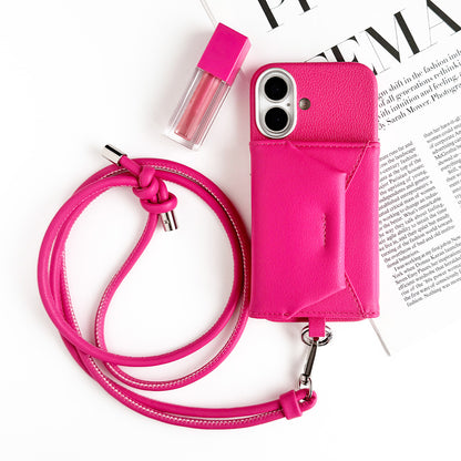 Mag Shoulder Card Wallet (pink2)