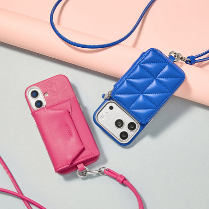 Mag Shoulder Card Wallet (pink2)