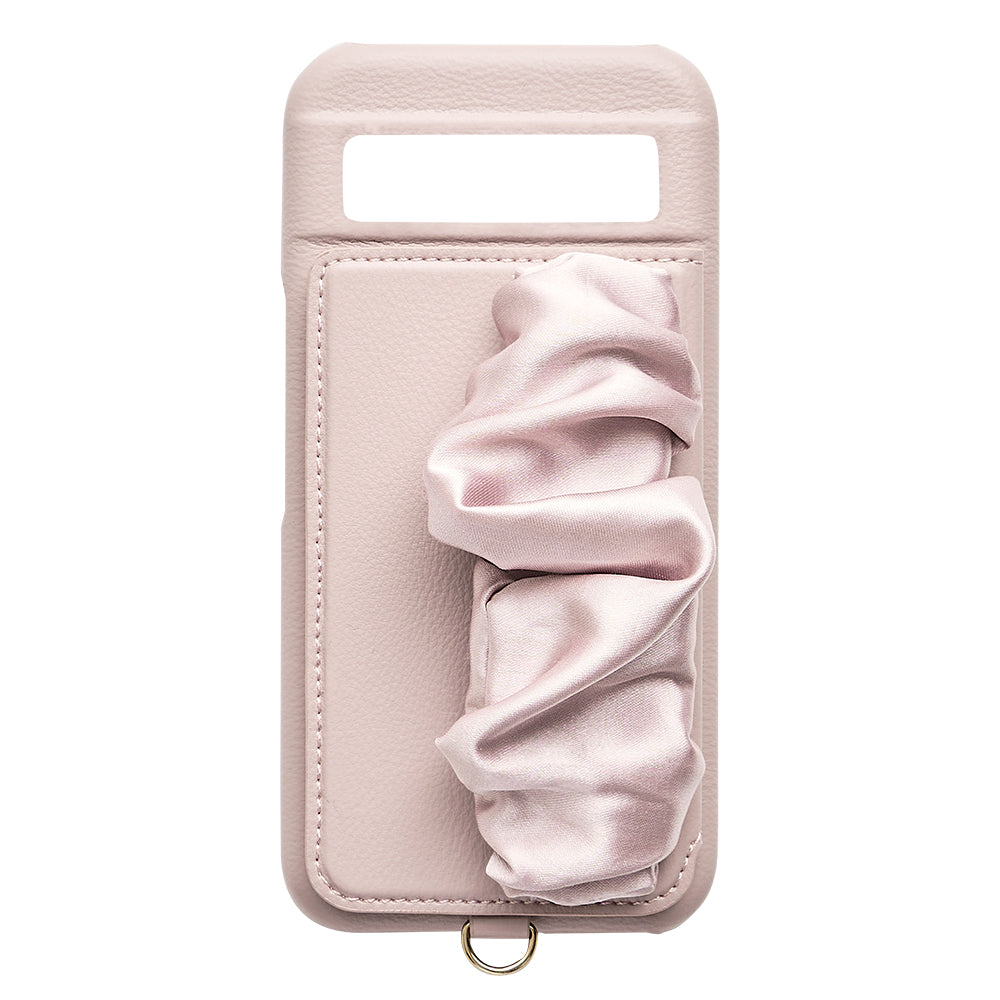 【GooglePixel 8a】Classy Scrunchie Case (pink)
