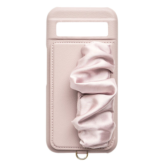【GooglePixel 8a】Classy Scrunchie Case (pink)
