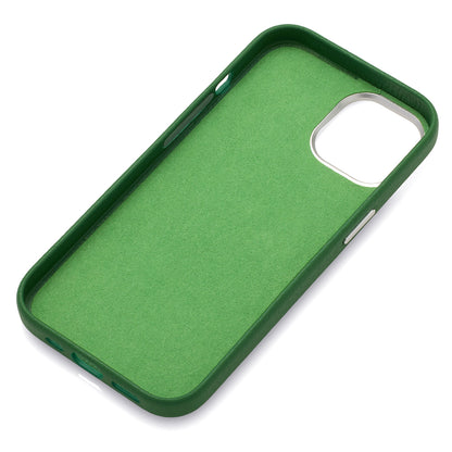 Rich in color Leather Mag Case (avocado green)