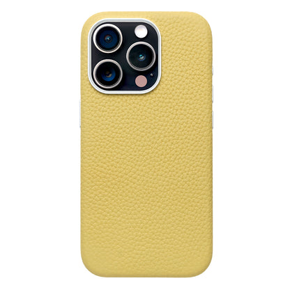 Rich in color Leather Mag Case (banana yellow)