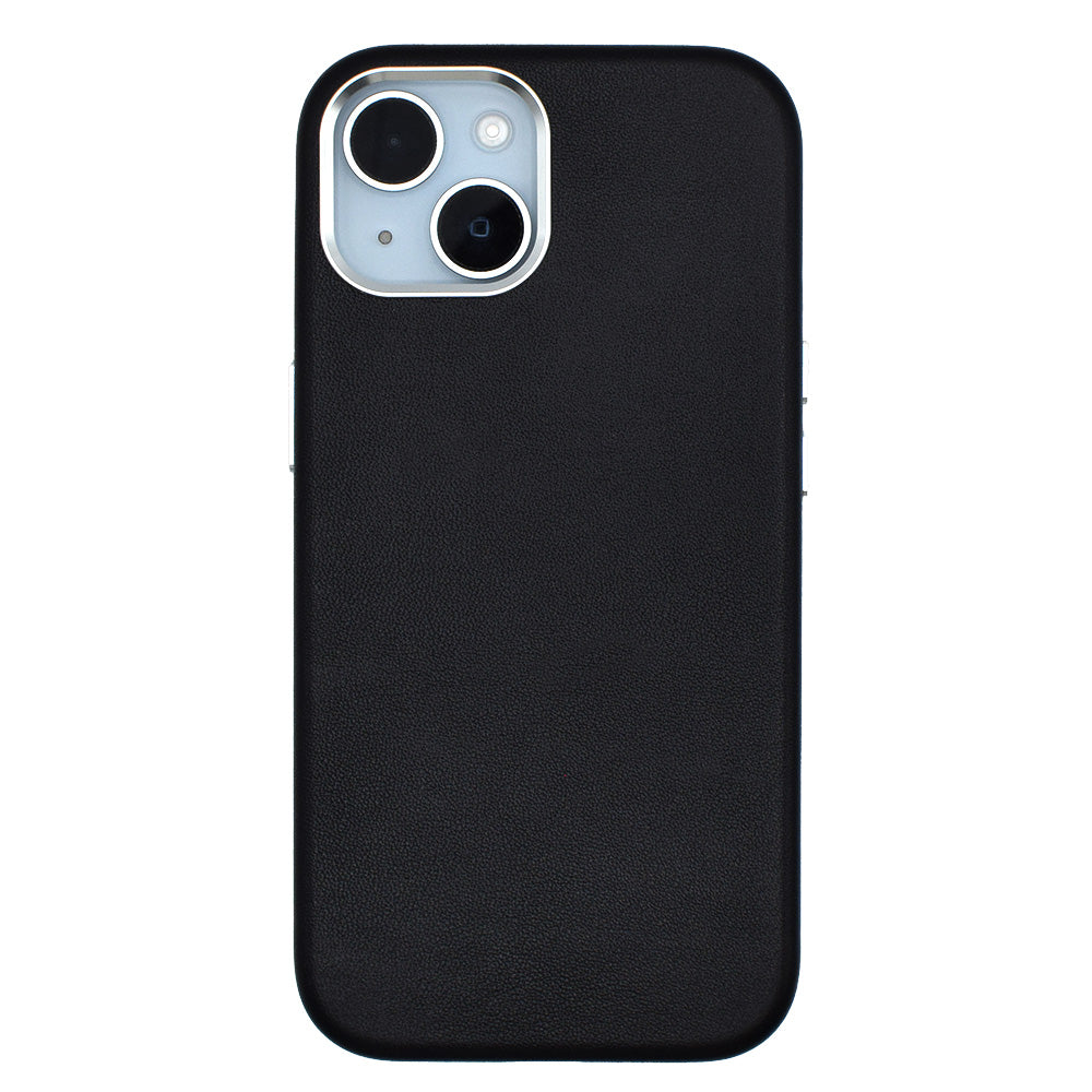 Real Leather Mag Case (BLACK)