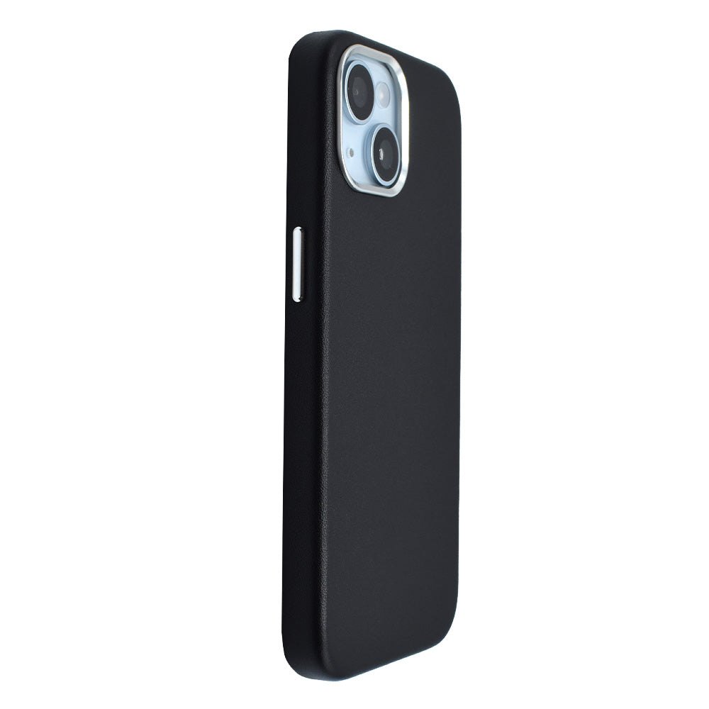 Real Leather Mag Case (BLACK)