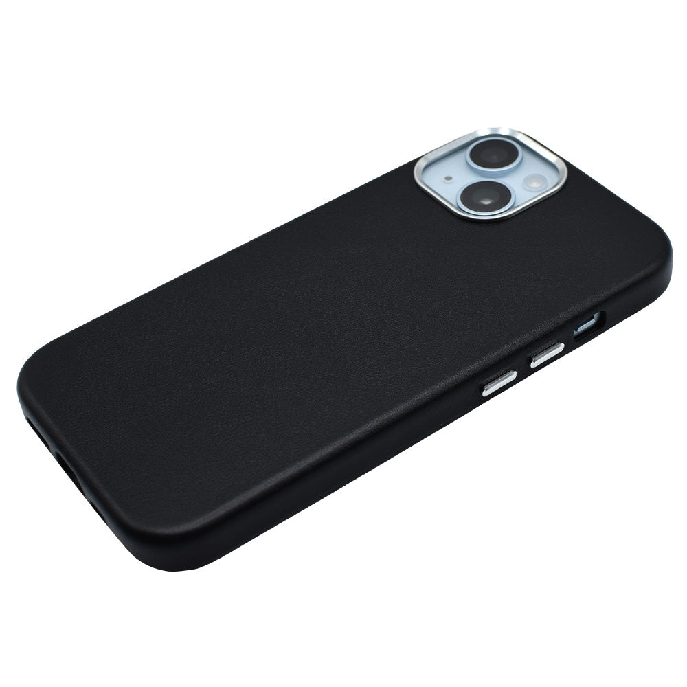 Real Leather Mag Case (BLACK)