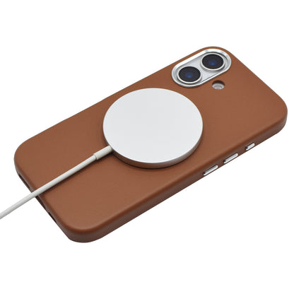 Real Leather Mag Case (BROWN)