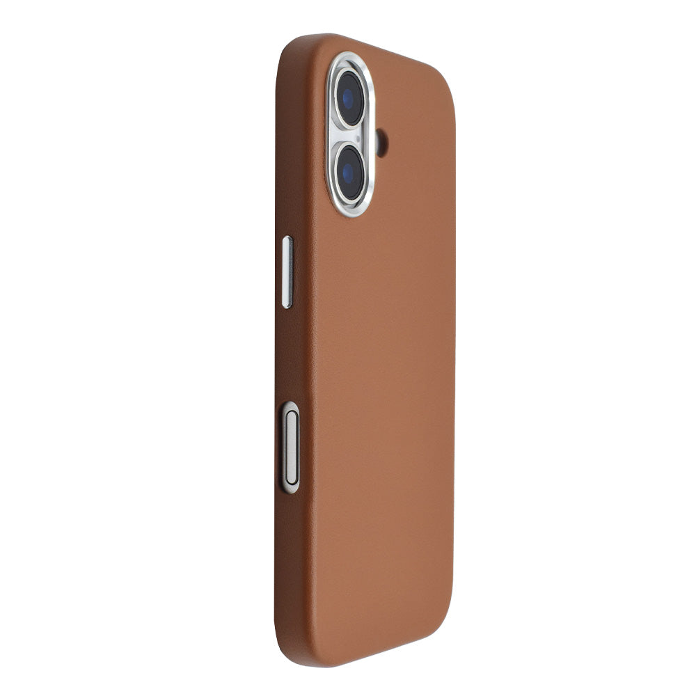 Real Leather Mag Case (BROWN)