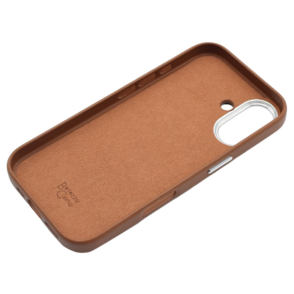 Real Leather Mag Case (BROWN)